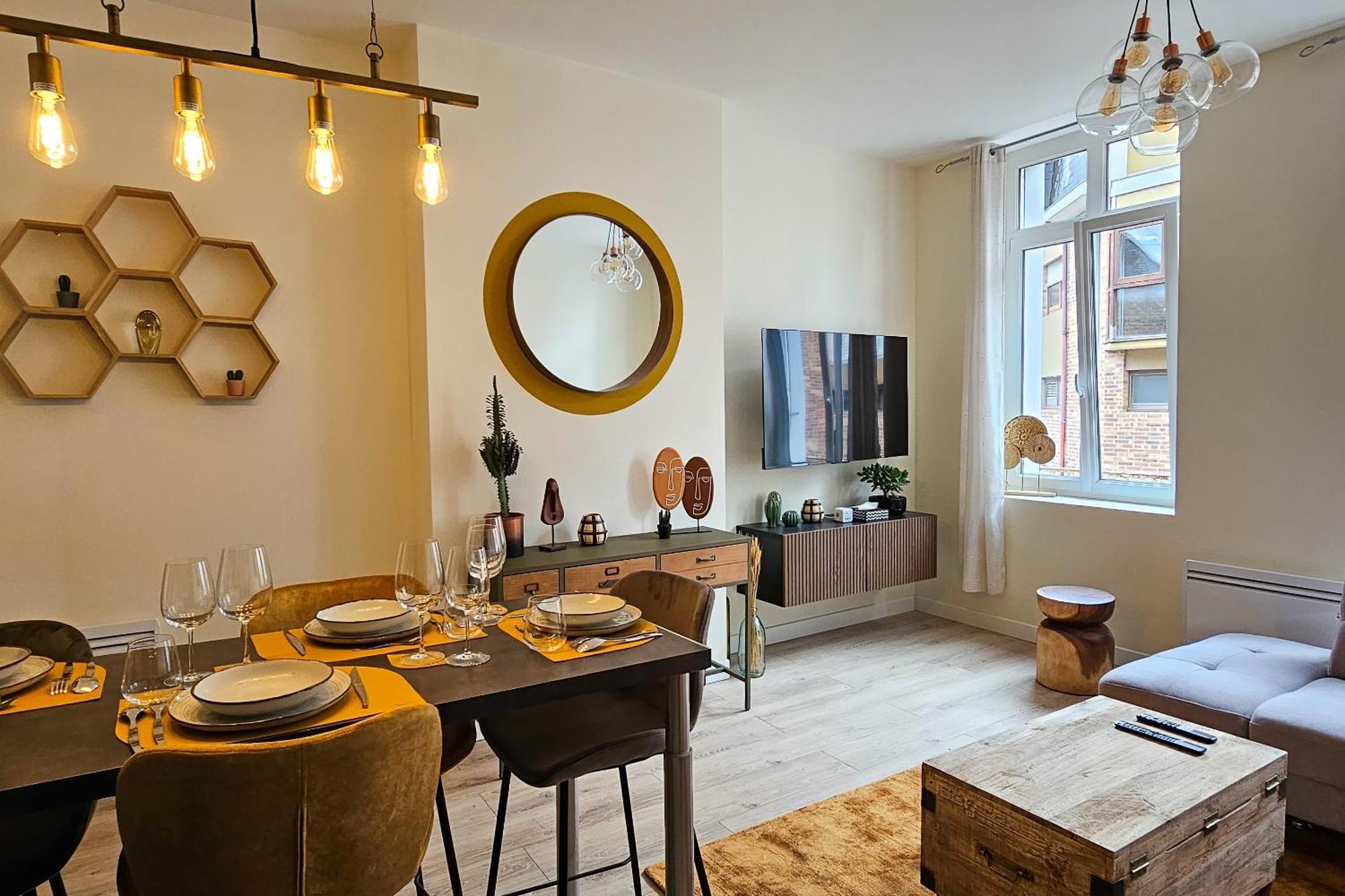 Les Appartements De La Nef D'Or Saint-Quentin  Exteriör bild